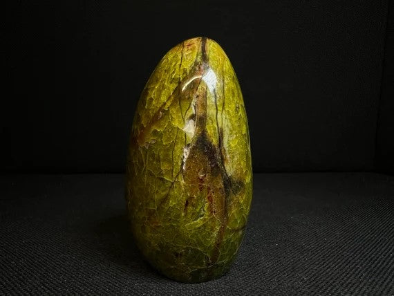Polished Green Opal Freeform- Home Decor, Statement Piece Active