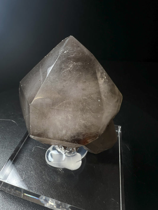 Rare Natural Exceptional Elestial Gas filled Smokey Sceptre from Madagascar Collectors Piece Statement Piece Home Decor