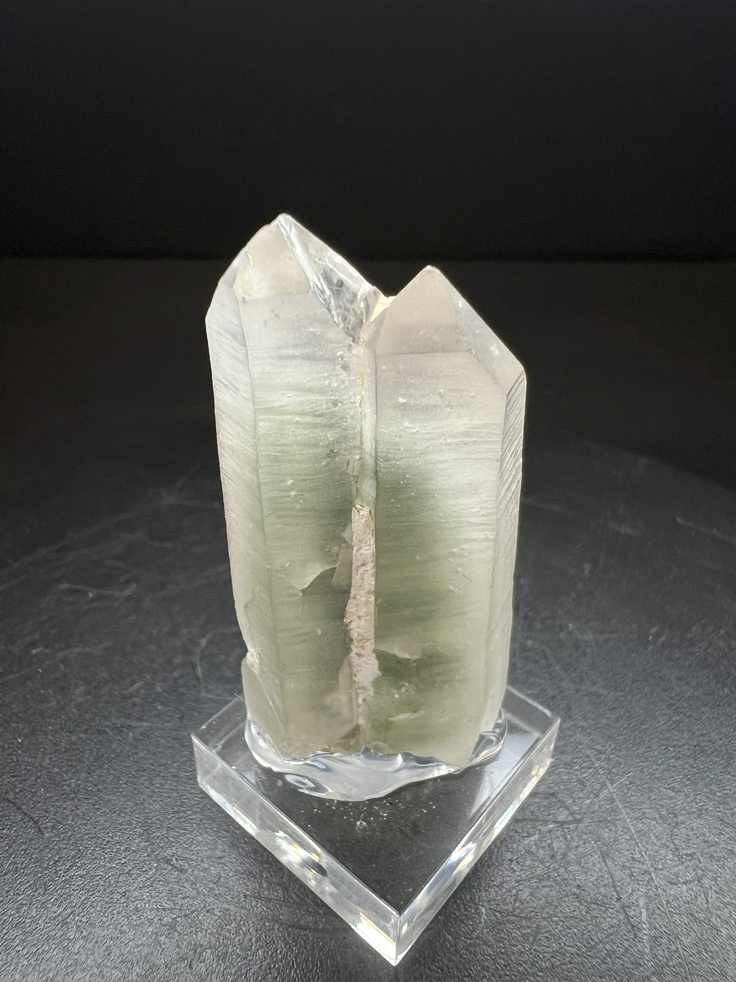 Phantom Twin Chlorite Quartz- collectors piece
