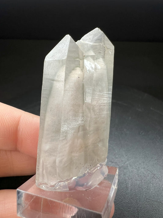 Phantom Twin Chlorite Quartz- collectors piece