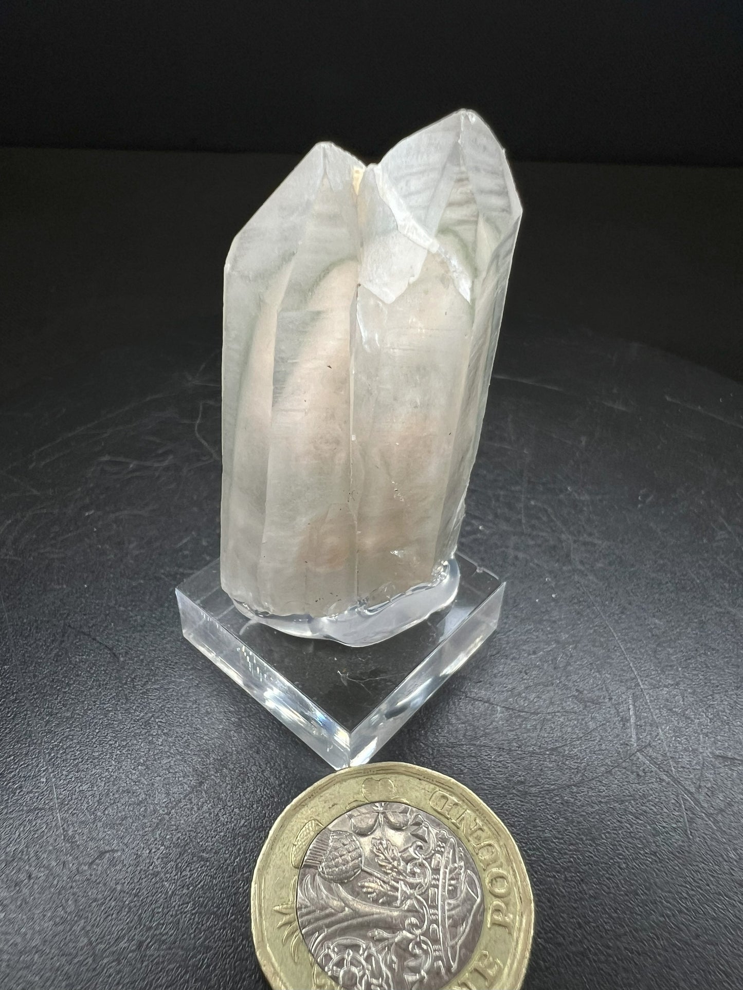 Phantom Twin Chlorite Quartz- collectors piece