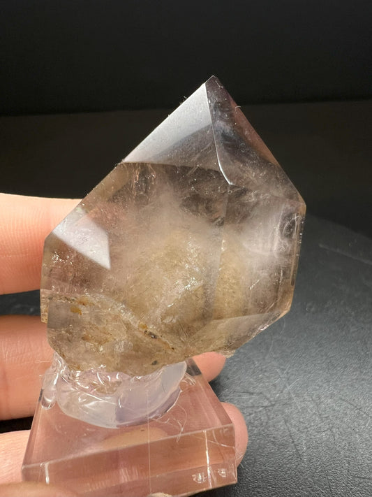 Gas Included Amethyst/ Smoky quartz Sceptre from Madagascar Collectors Piece Statement Piece Home Decor