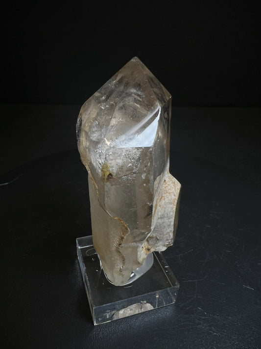 Rare Natural Exceptional Elestial Clear Quartz Sceptre from Madagascar Collectors Piece Statement Piece Home Decor