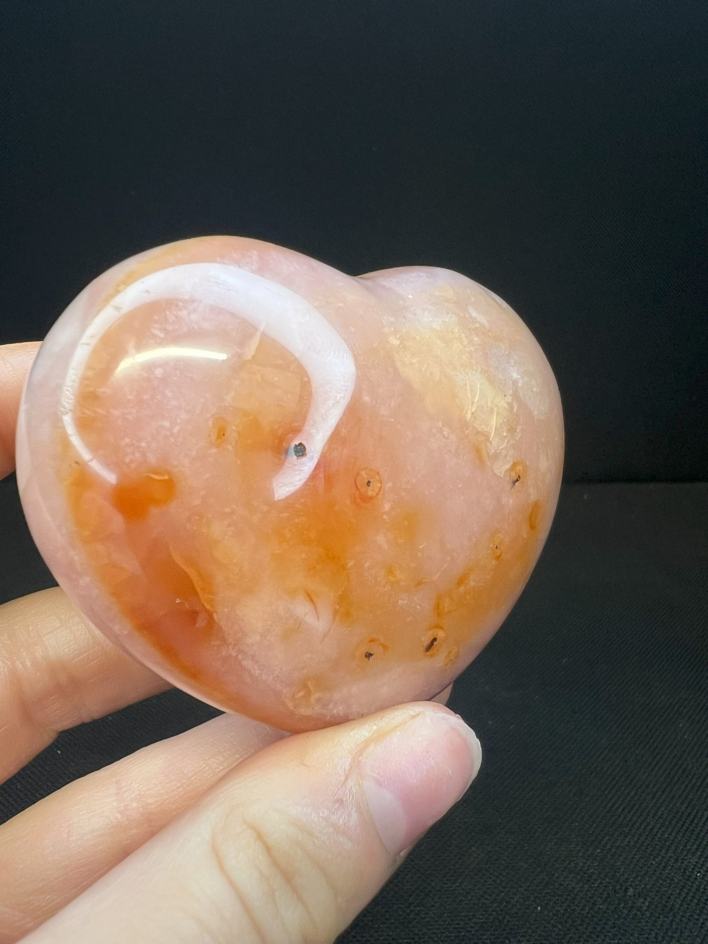 Outstanding Carnelian Heart Perfect Gift Statement Piece Home Décor