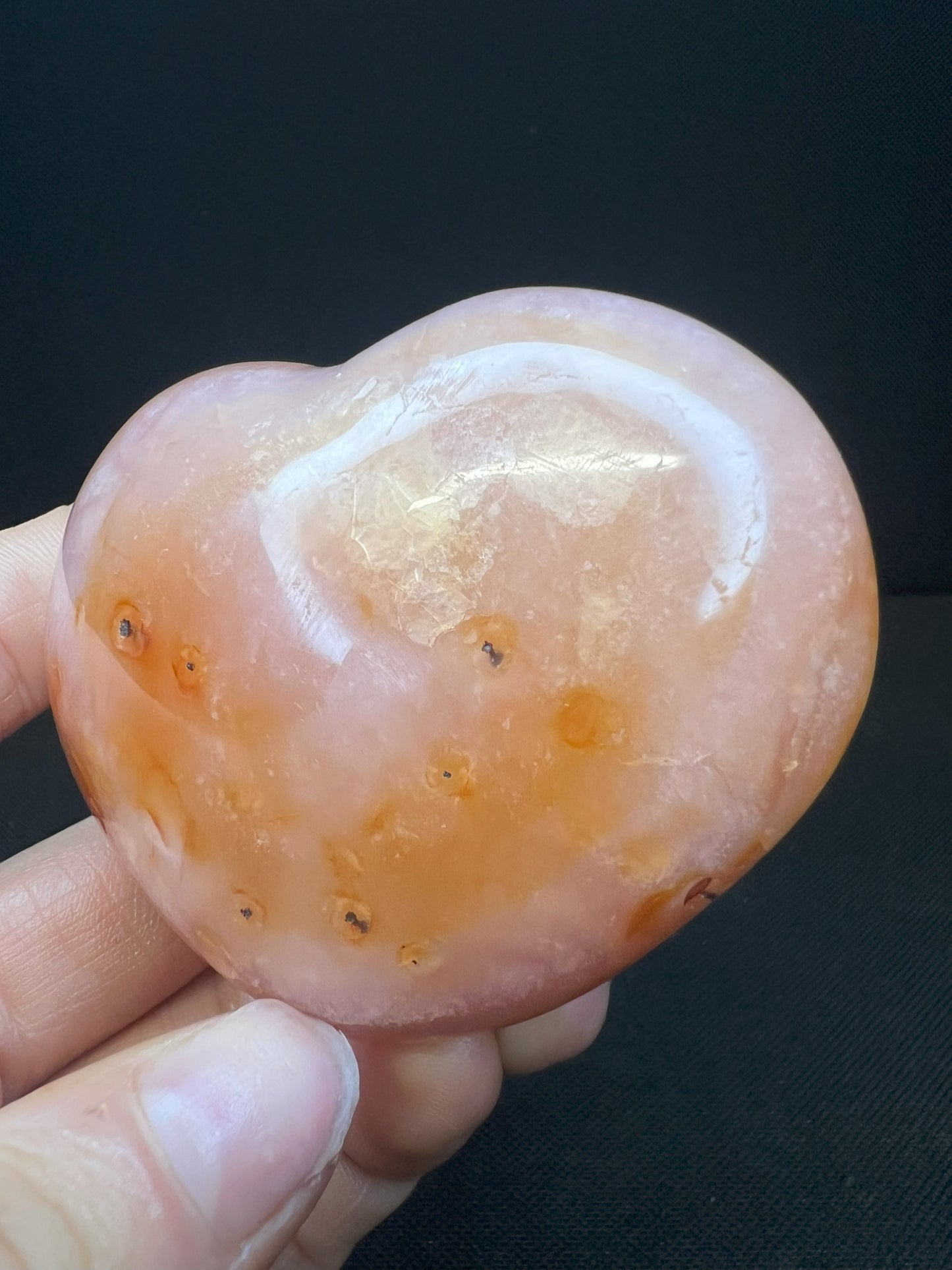 Outstanding Carnelian Heart Perfect Gift Statement Piece Home Décor