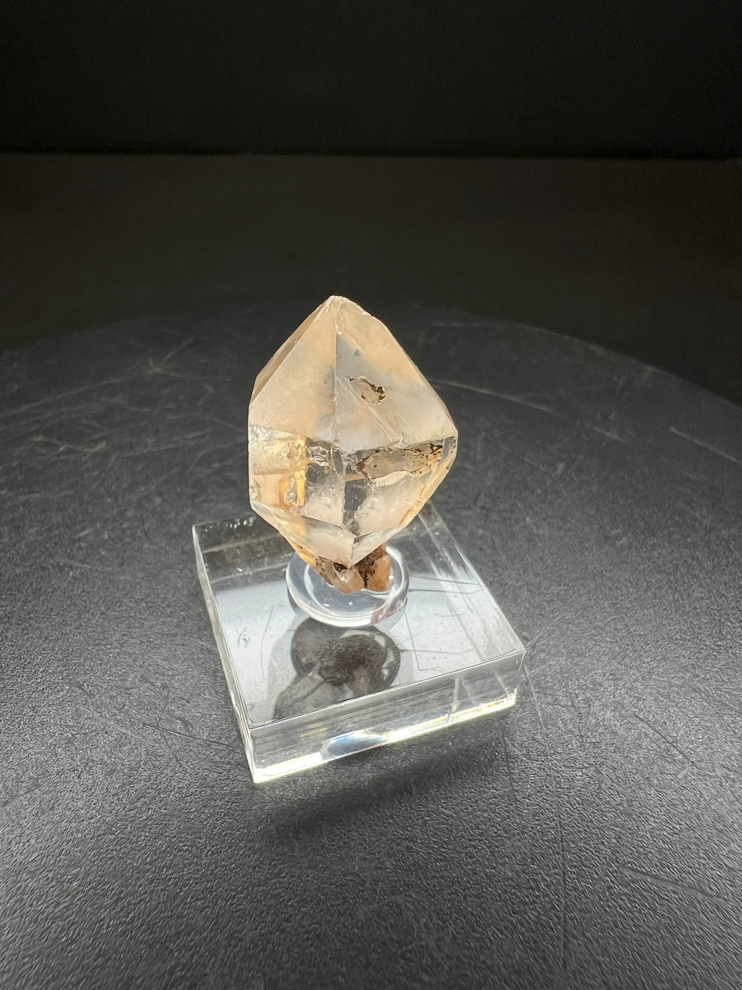 Elestial Clear Quartz Sceptre from Madagascar Collectors Piece Statement Piece Home Decor