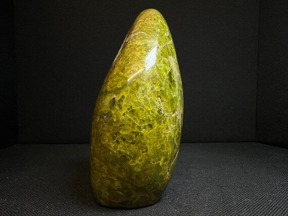 Polished Green Opal Freeform- Home Decor, Statement Piece Active