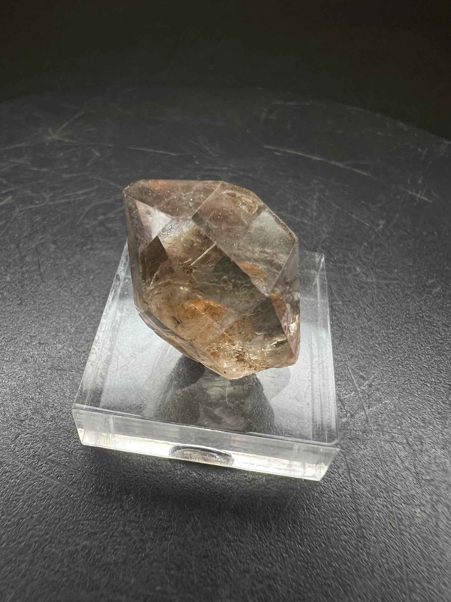 Double Terminated Elestial Smoky Quartz from Madagascar Collectors Piece Statement Piece Home Decor
