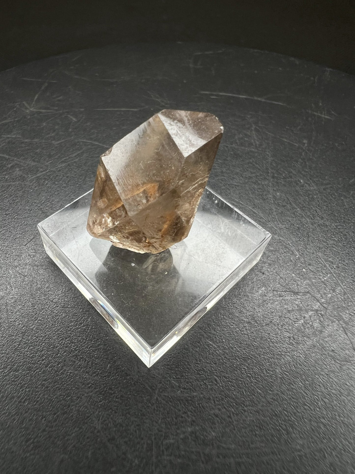 Double Terminated Elestial Smoky Quartz from Madagascar Collectors Piece Statement Piece Home Decor