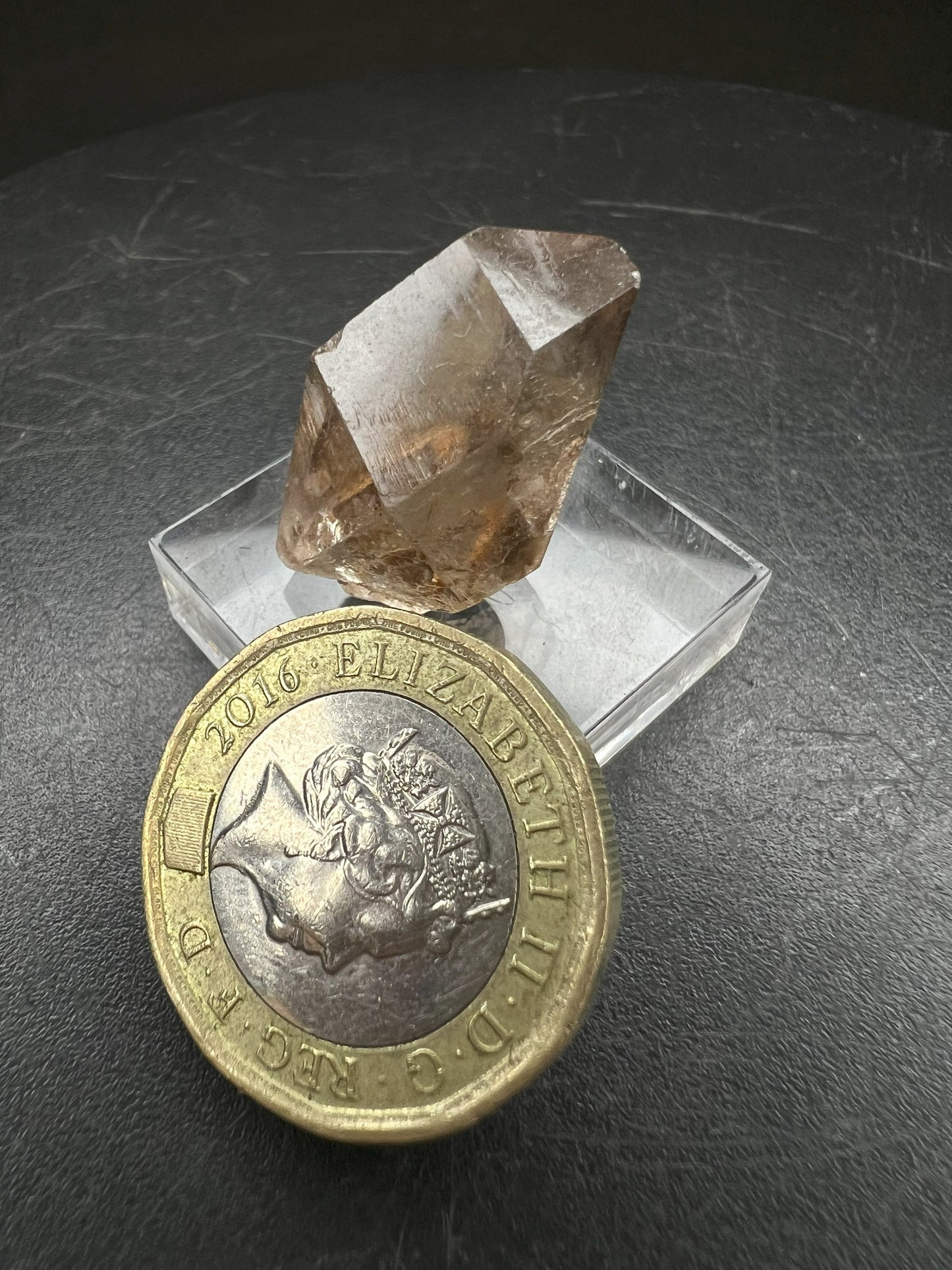 Double Terminated Elestial Smoky Quartz from Madagascar Collectors Piece Statement Piece Home Decor