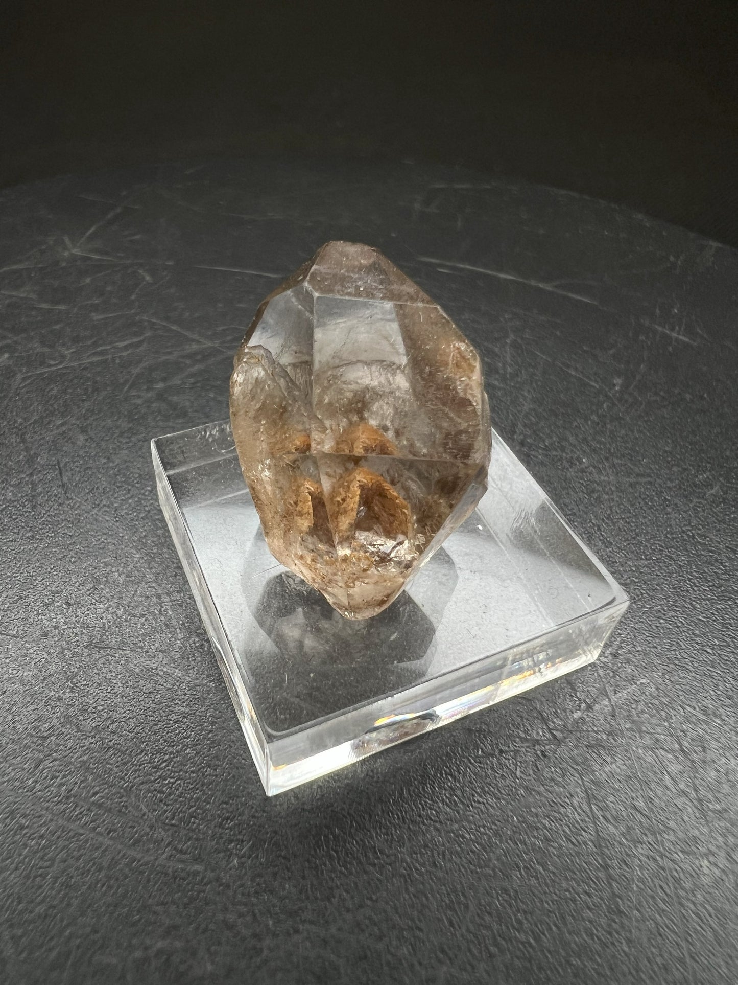 Double Terminated Elestial Smoky Quartz from Madagascar Collectors Piece Statement Piece Home Decor
