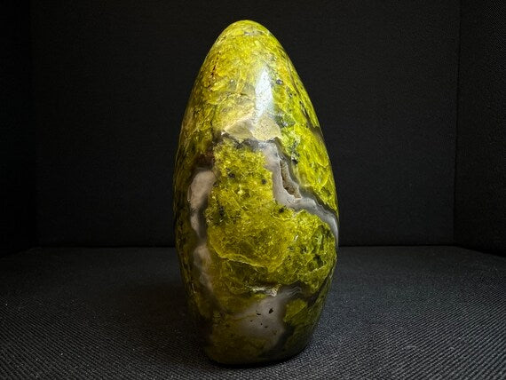 Polished Green Opal Freeform- Home Decor, Statement Piece Active