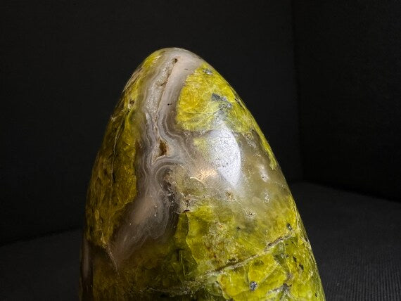 Polished Green Opal Freeform- Home Decor, Statement Piece Active