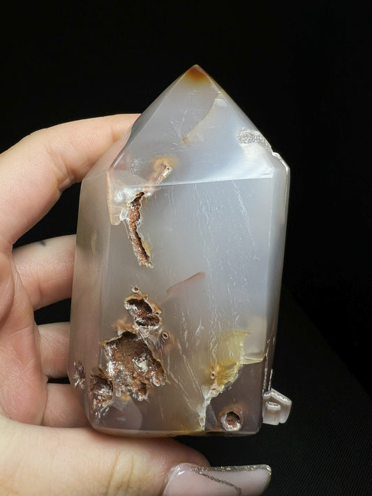 Gorgeous Dendritic Quartz Point Free Standing Statement Piece Perfect Gift From Madagascar