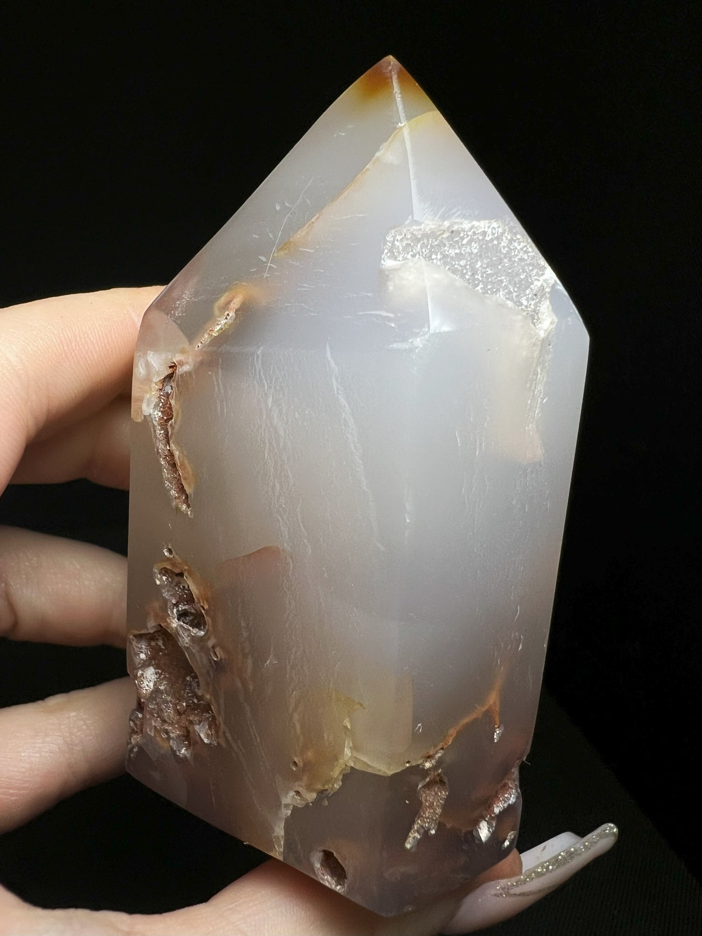 Gorgeous Dendritic Quartz Point Free Standing Statement Piece Perfect Gift From Madagascar