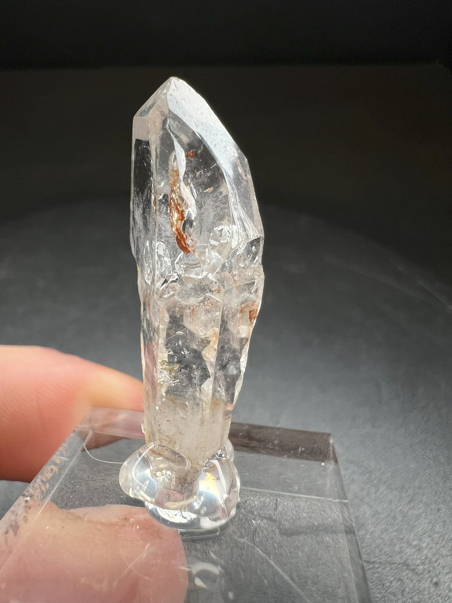 Elestial Clear Quartz from Madagascar Collectors Piece Statement Piece Home Decor