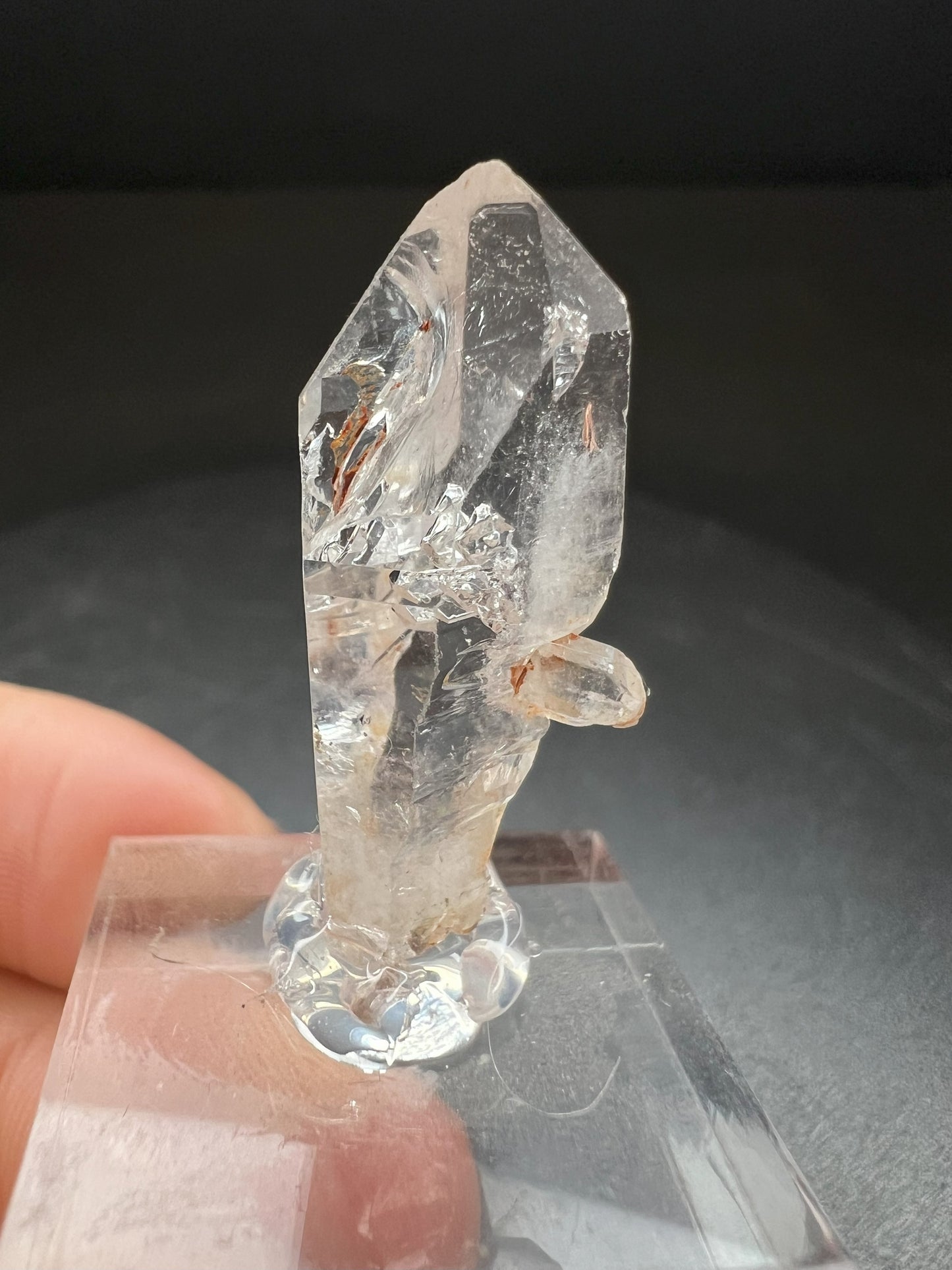 Elestial Clear Quartz from Madagascar Collectors Piece Statement Piece Home Decor