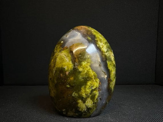 Polished Green Opal Freeform- Home Decor, Statement Piece Active