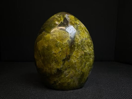 Polished Green Opal Freeform- Home Decor, Statement Piece Active