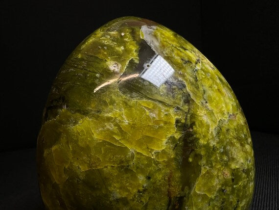 Polished Green Opal Freeform- Home Decor, Statement Piece Active