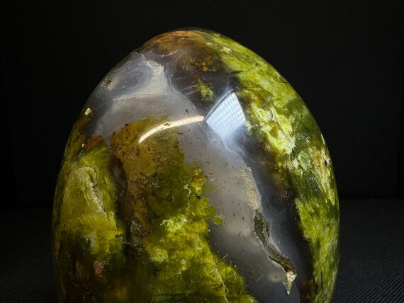 Polished Green Opal Freeform- Home Decor, Statement Piece Active