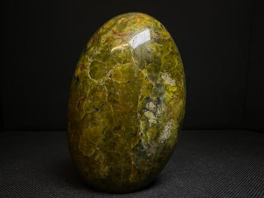Polished Green Opal Freeform- Home Decor, Statement Piece Active