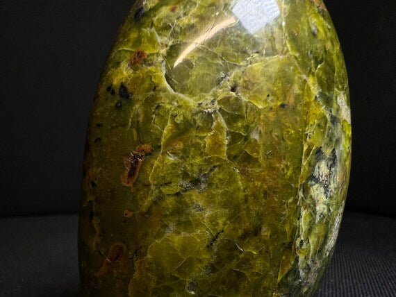 Polished Green Opal Freeform- Home Decor, Statement Piece Active