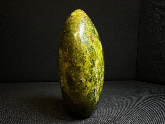 Polished Green Opal Freeform- Home Decor, Statement Piece Active