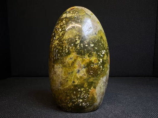 Polished Green Opal Freeform- Home Decor, Statement Piece Active