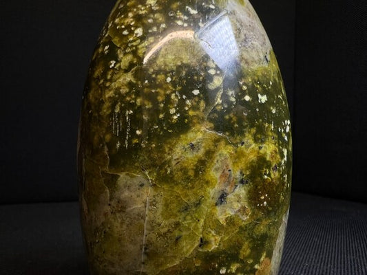 Polished Green Opal Freeform- Home Decor, Statement Piece Active