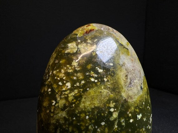 Polished Green Opal Freeform- Home Decor, Statement Piece Active