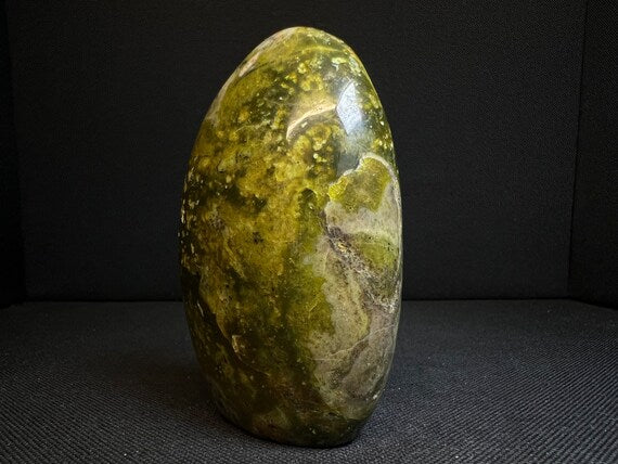 Polished Green Opal Freeform- Home Decor, Statement Piece Active