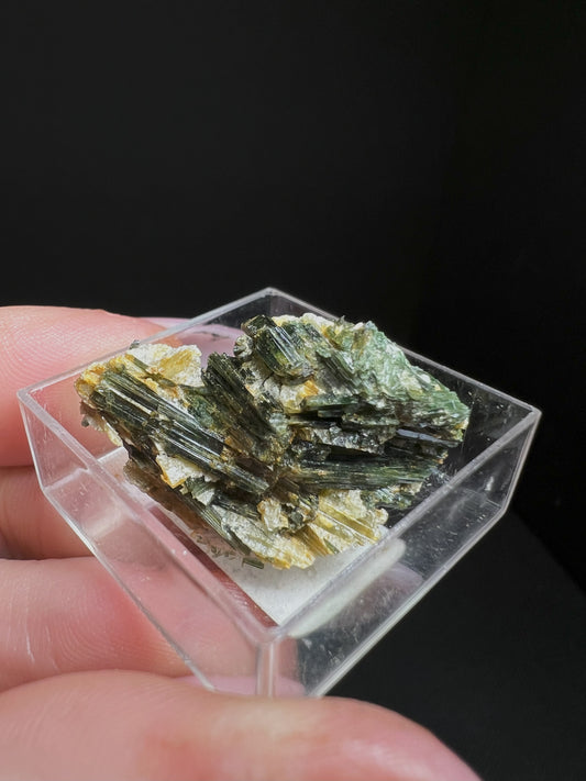 Actinolite On Tale From Lovitzalm, Tyrol, Austria- collectors piece, gift