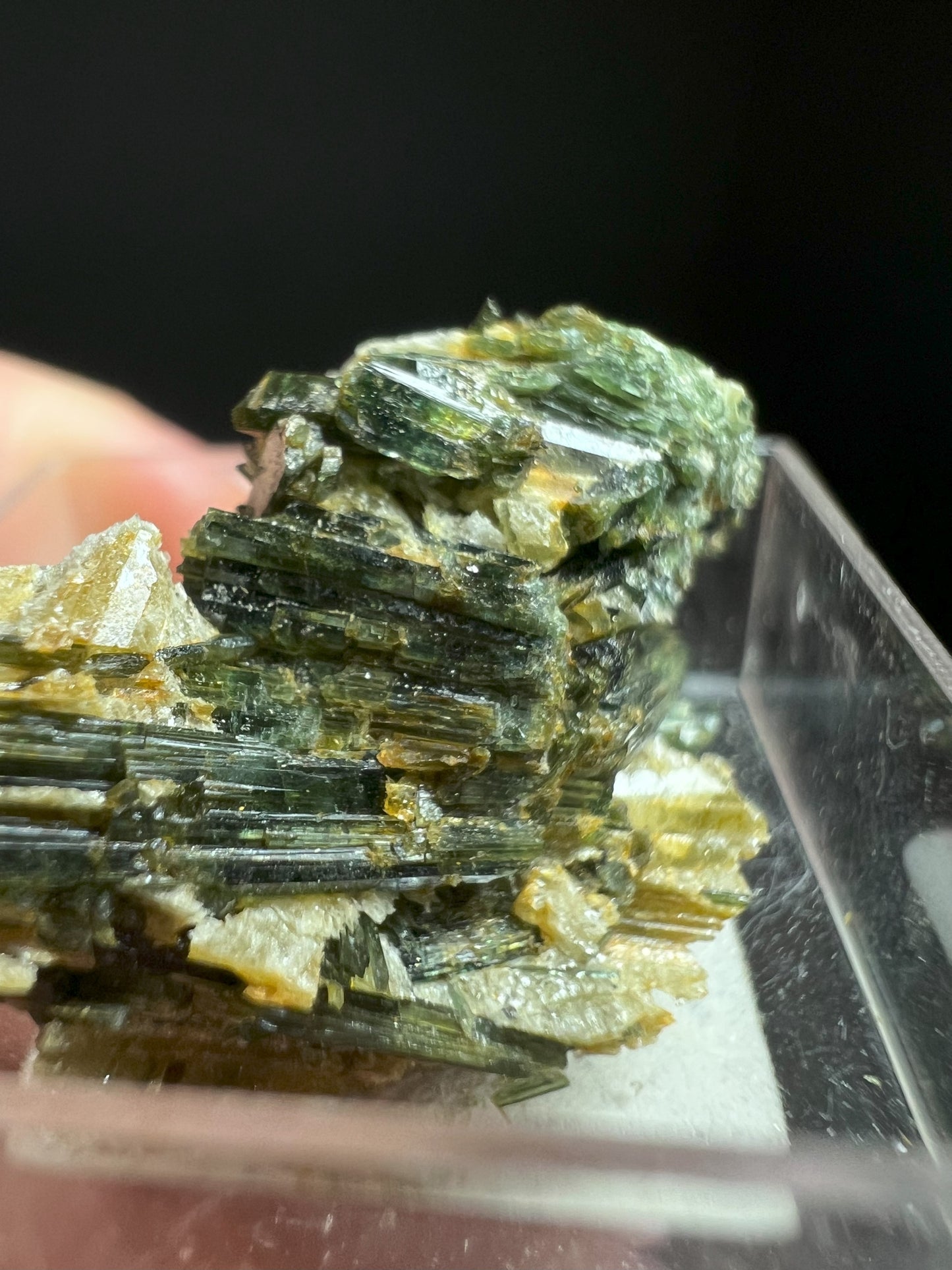 Actinolite On Tale From Lovitzalm, Tyrol, Austria- collectors piece, gift