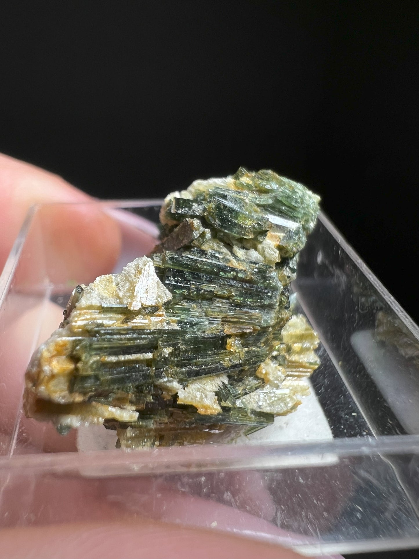 Actinolite On Tale From Lovitzalm, Tyrol, Austria- collectors piece, gift