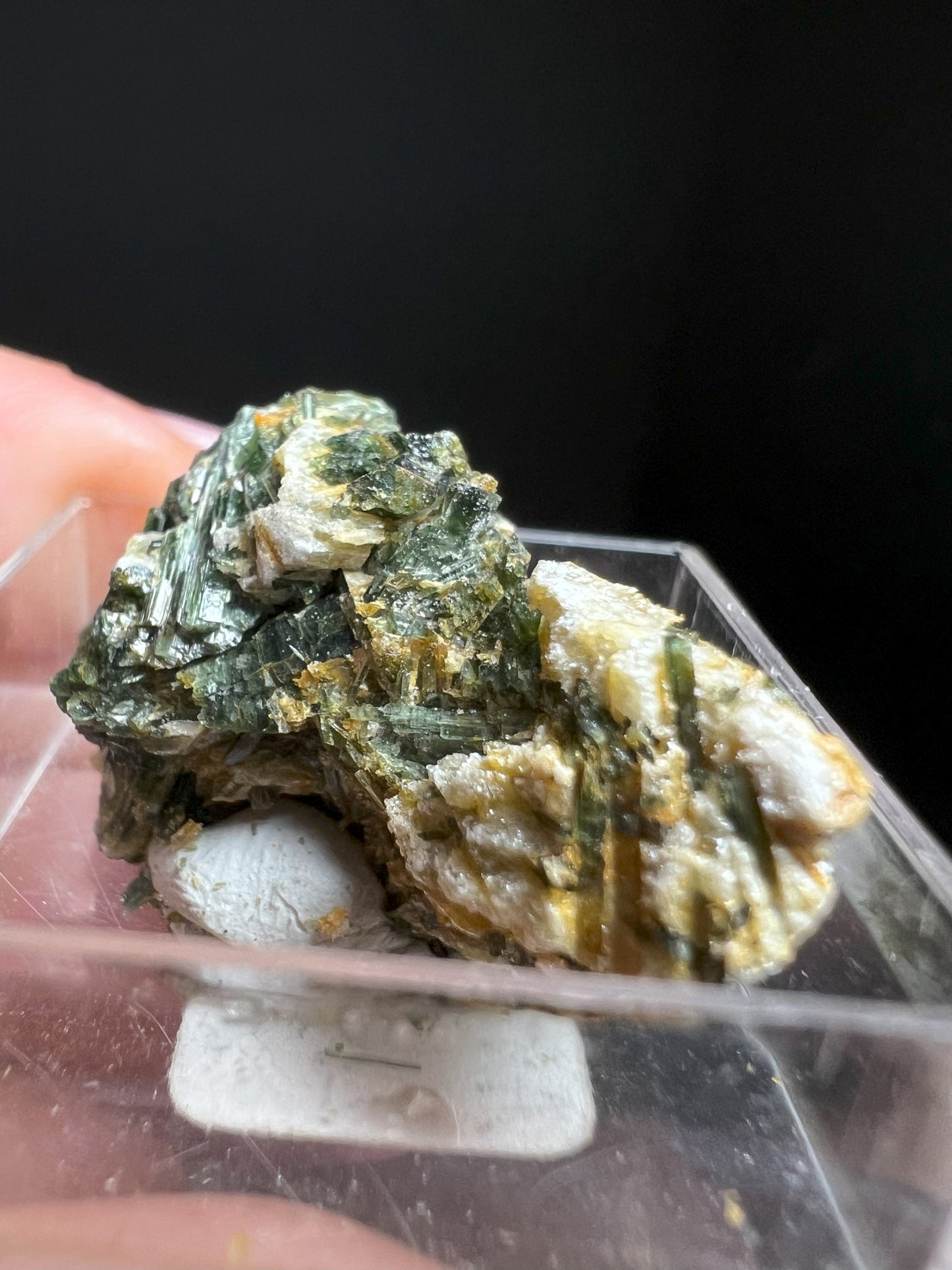 Actinolite On Tale From Lovitzalm, Tyrol, Austria- collectors piece, gift