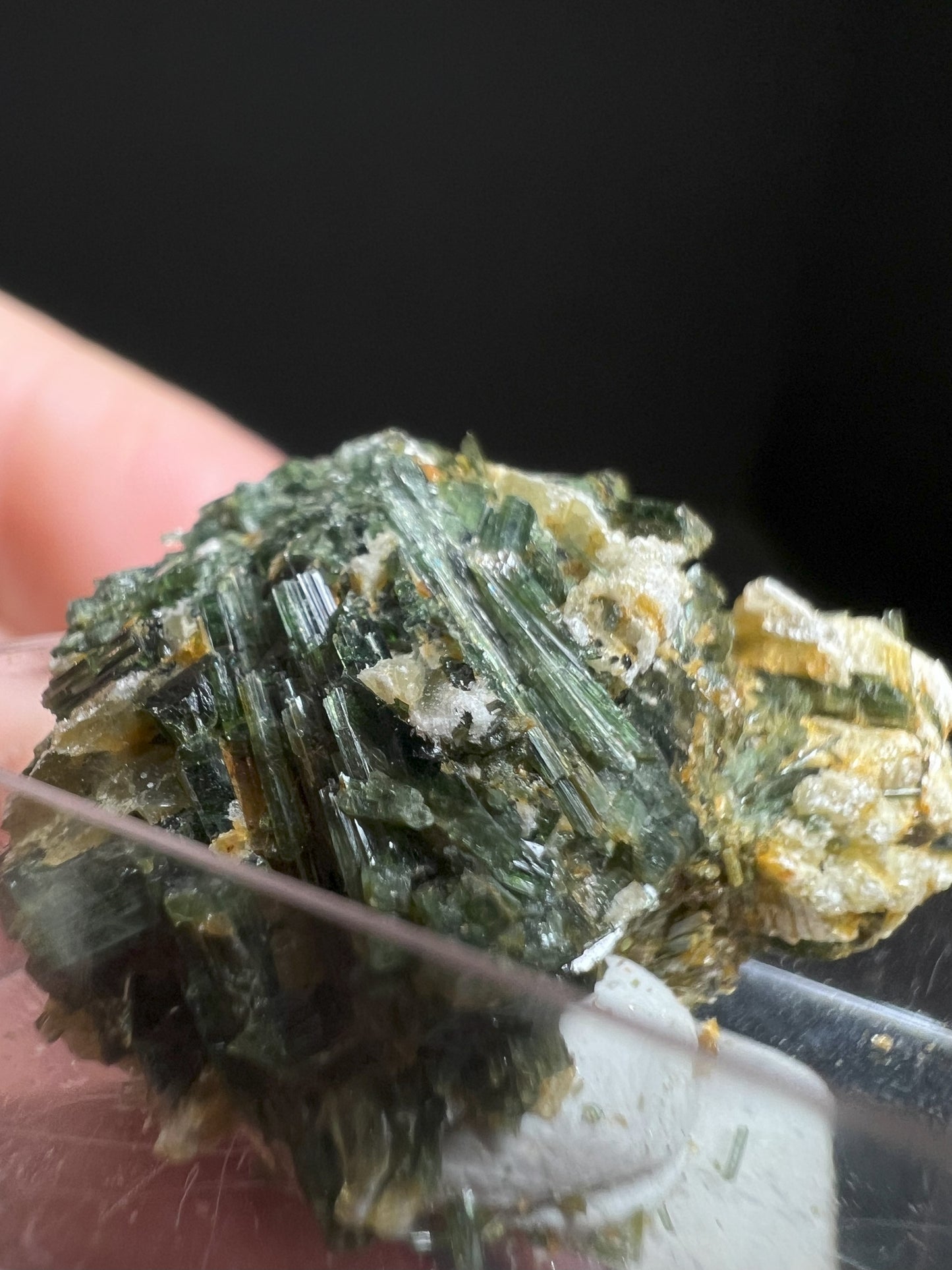 Actinolite On Tale From Lovitzalm, Tyrol, Austria- collectors piece, gift