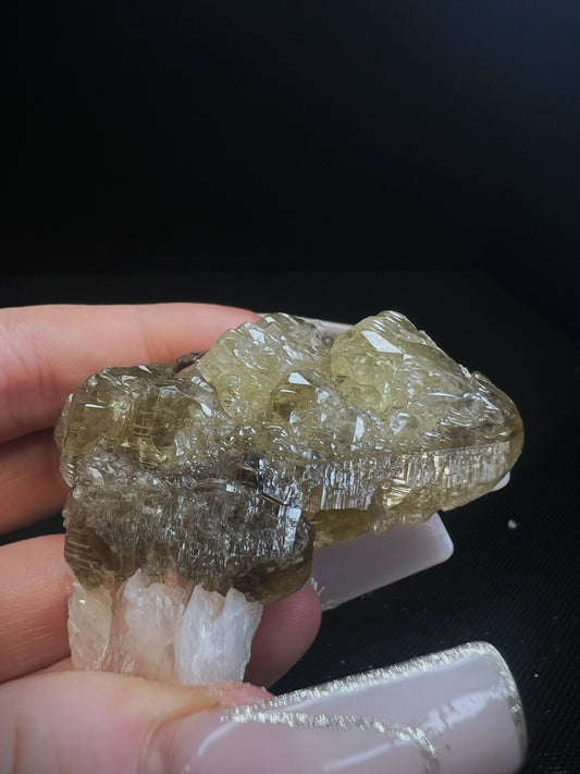 Cerussite And Barite From Morocco