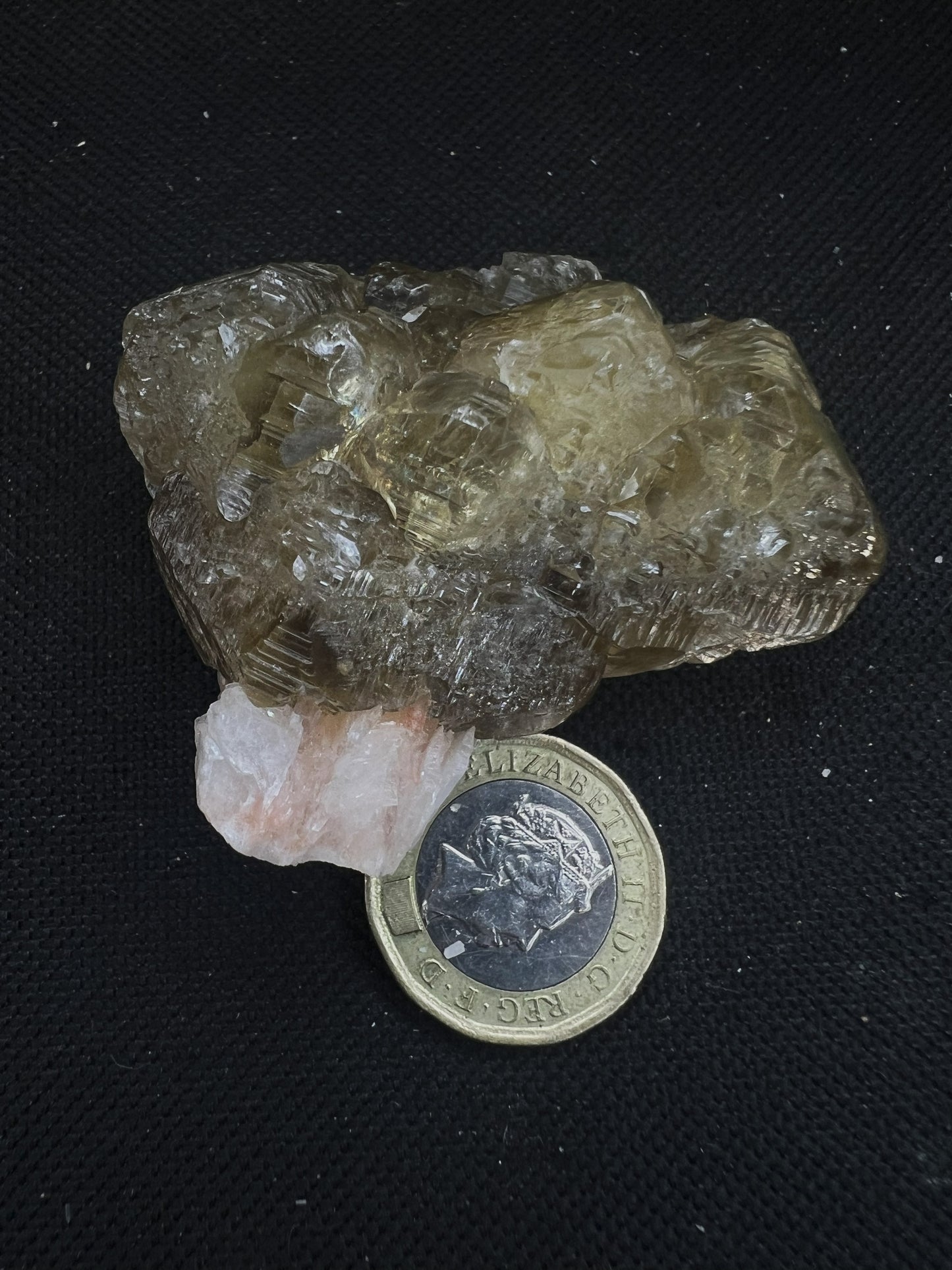 Cerussite And Barite From Morocco