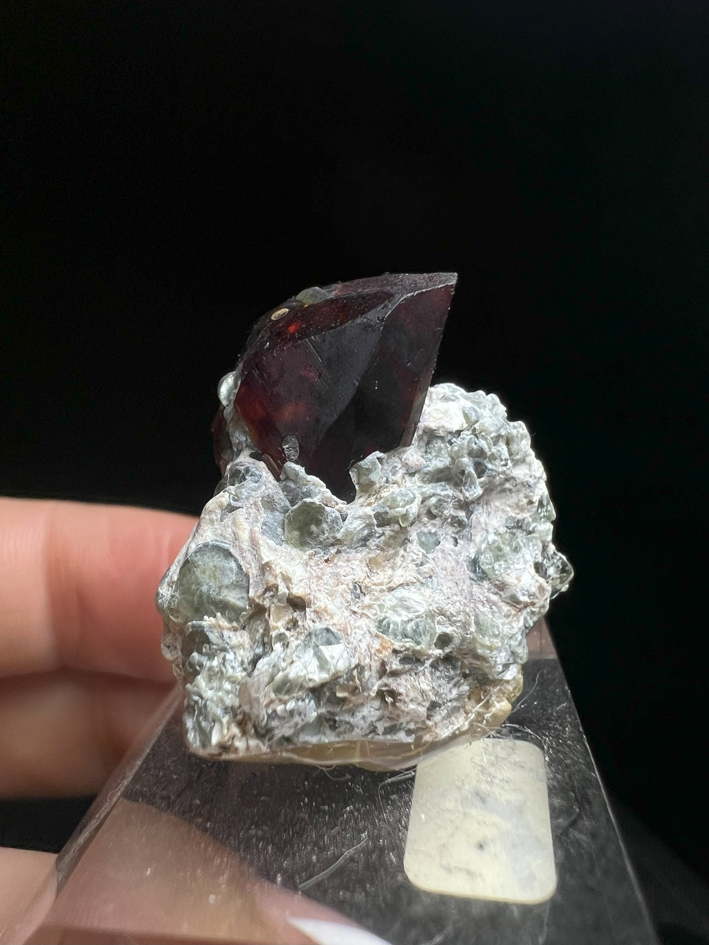 Clinohumite From Jikhan, Koksha Valley, Badakhshan Province, Afghanistan- collectors piece, home décor, gemstone, crystal