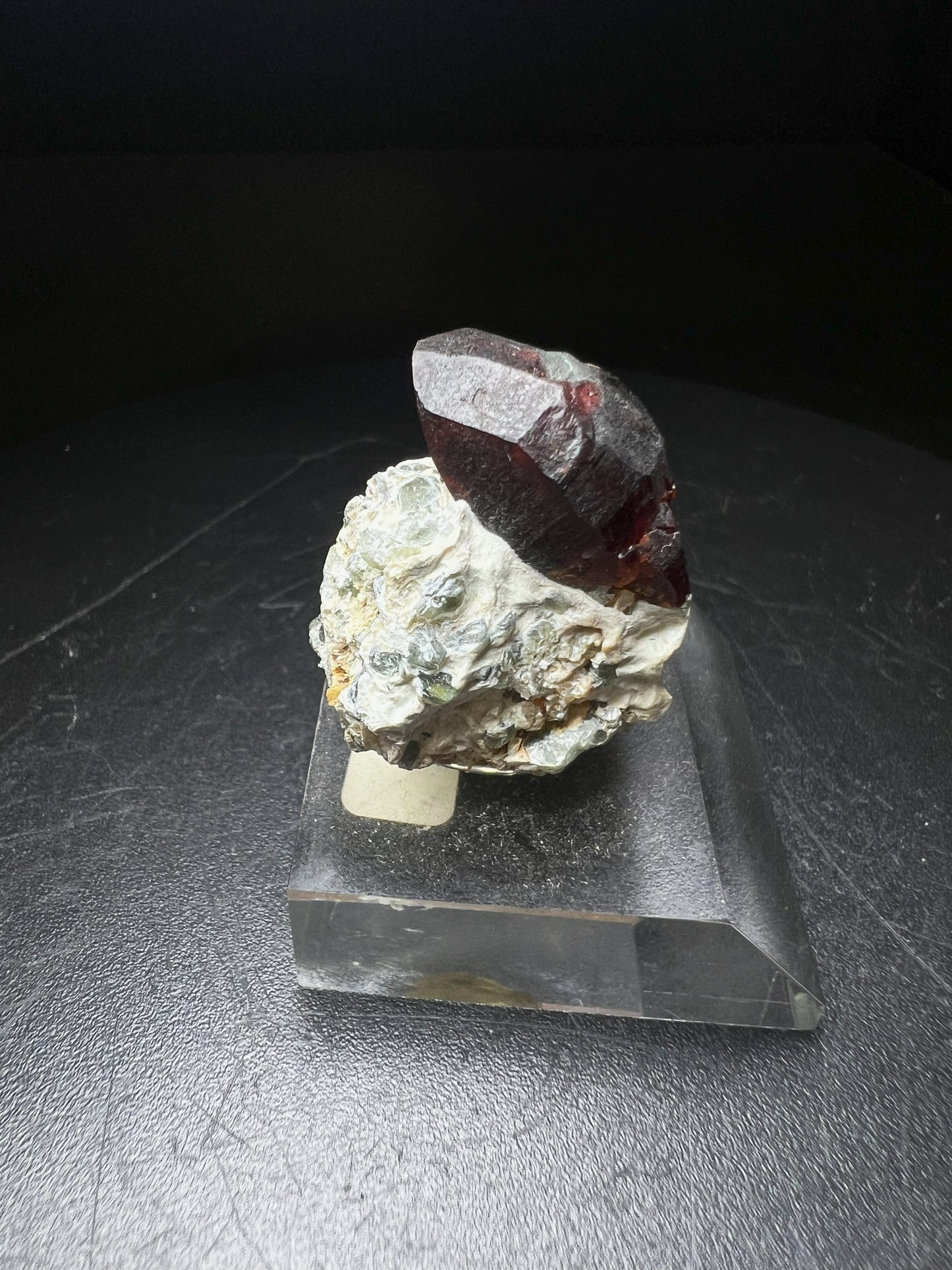 Clinohumite From Jikhan, Koksha Valley, Badakhshan Province, Afghanistan- collectors piece, home décor, gemstone, crystal