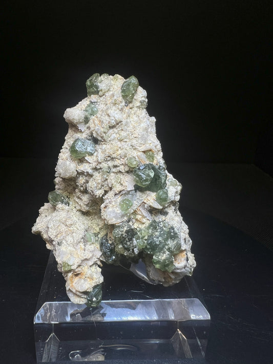 Demantoid Garnet From Madagascar- Collectors Piece, Home Décor