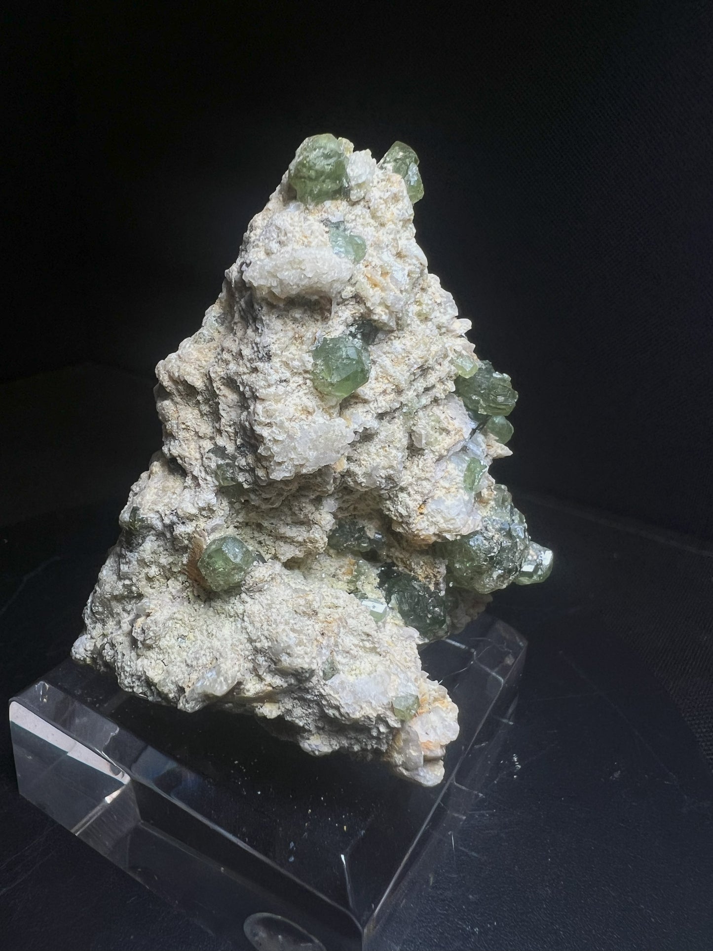 Demantoid Garnet From Madagascar- Collectors Piece, Home Décor