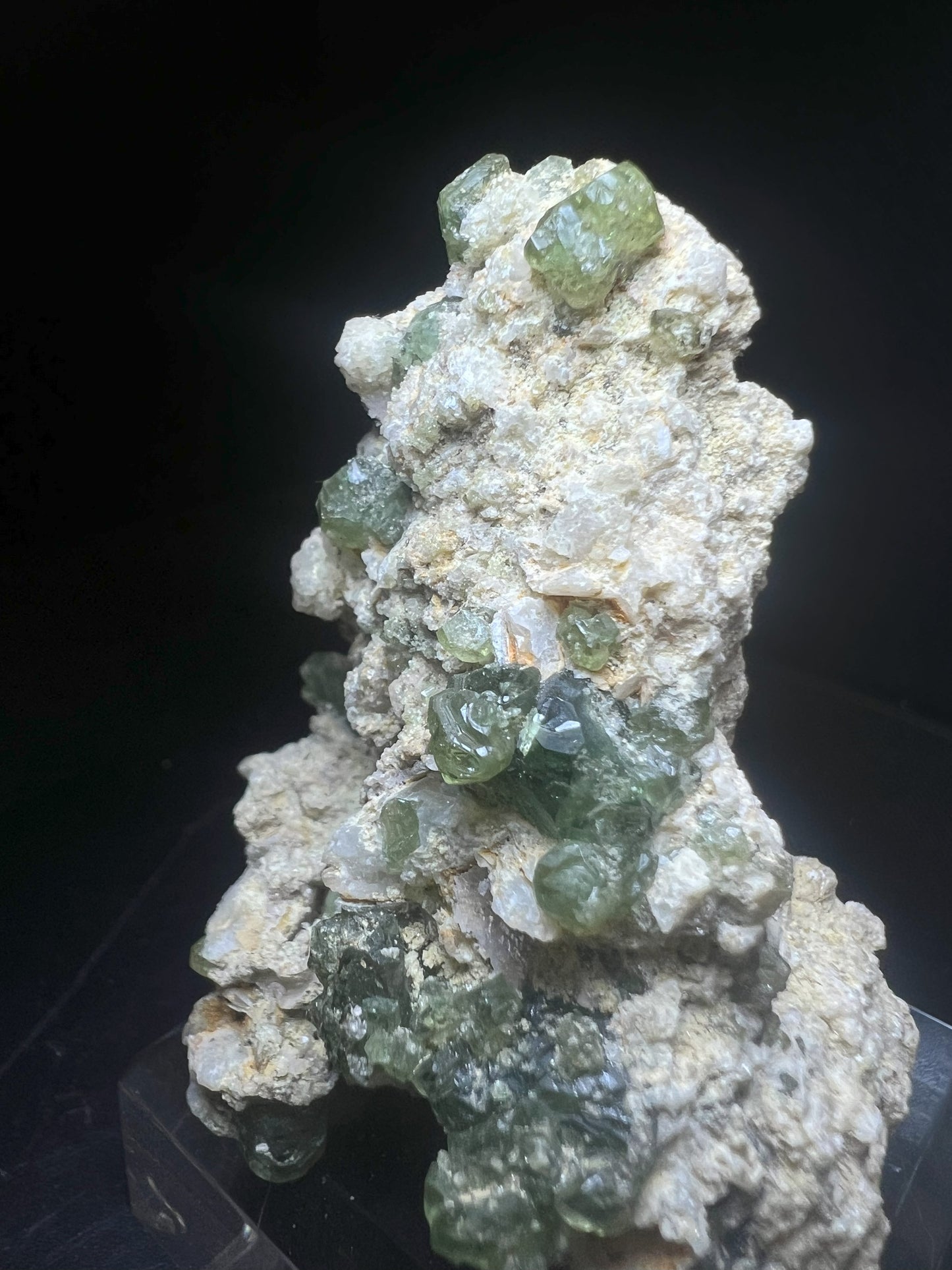 Demantoid Garnet From Madagascar- Collectors Piece, Home Décor