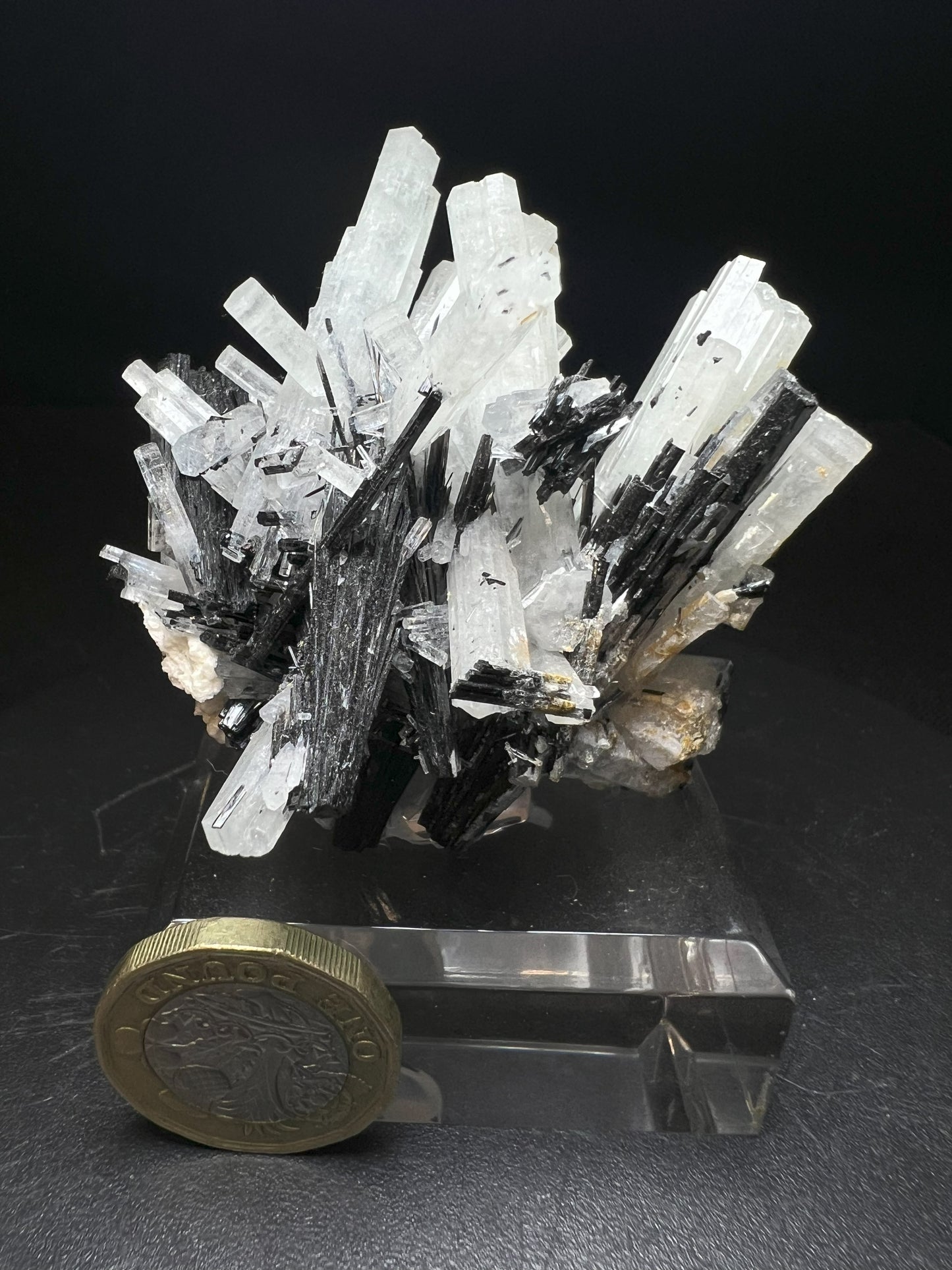 Goshenite And Schorl From Erongo Mountains, Namibia