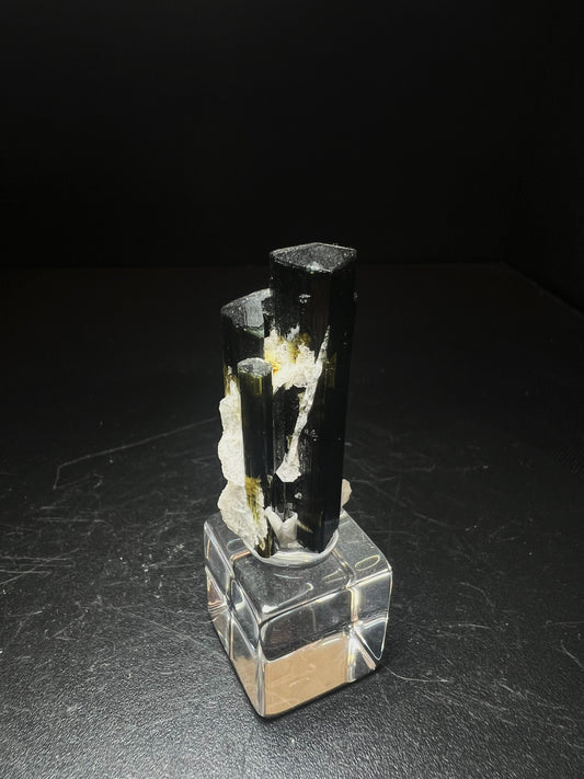 Green Cap Tourmaline From Stack Nala, Pakistan- Collectors Piece, Home Décor