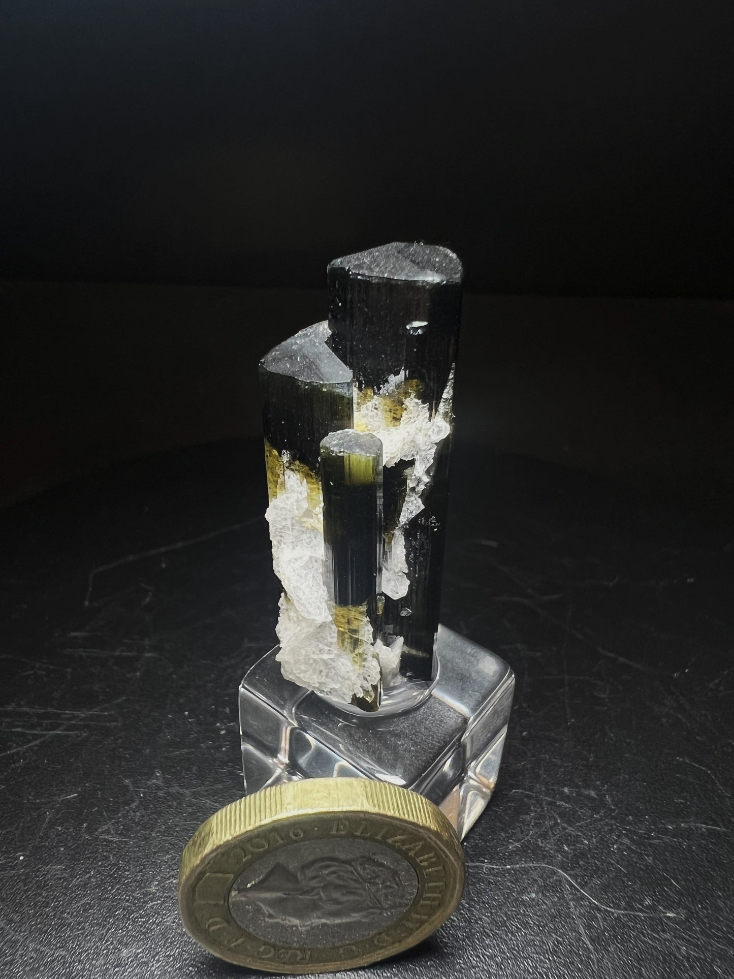 Green Cap Tourmaline From Stack Nala, Pakistan- Collectors Piece, Home Décor