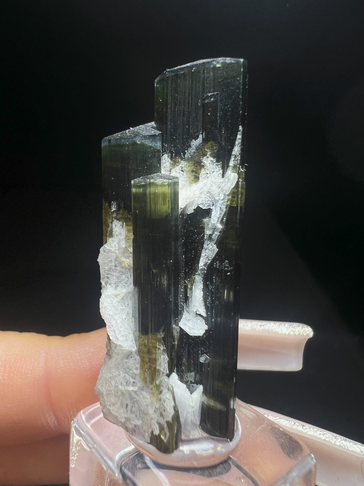 Green Cap Tourmaline From Stack Nala, Pakistan- Collectors Piece, Home Décor