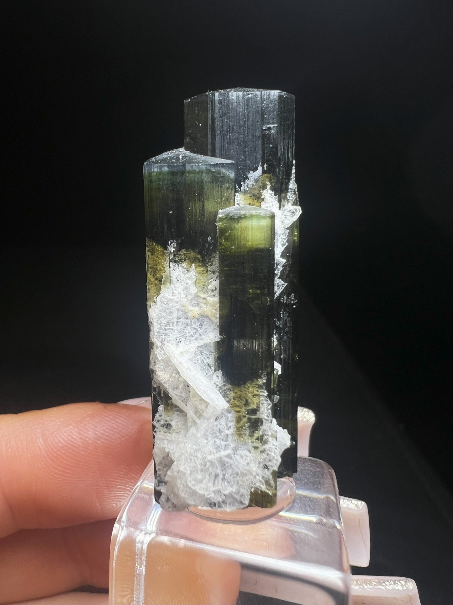 Green Cap Tourmaline From Stack Nala, Pakistan- Collectors Piece, Home Décor
