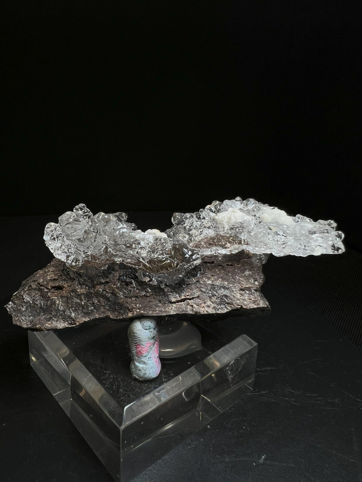 Hyalite Opal On Matrix From Mexico- Collectors Piece, Home Décor, Statement Piece